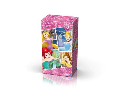 Spin Master penové puzzle Disney princess 12 dielikov