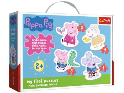 Trefl Baby puzzle - Peppa Pig 4v1 balenie
