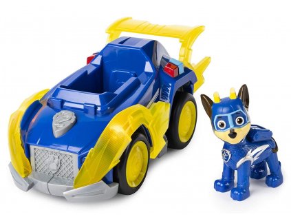 Paw Patrol - Mighty Chase a jeho vozidlo (Deluxe)