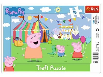 Trefl puzzle Peppa Pig 15 dielikov