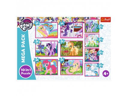 Trefl puzzle My Little Pony sada 10v1