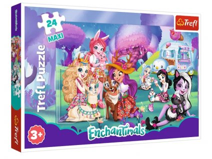 Trefl Maxi puzzle Enchantimals 24 dielikov