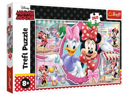 Trefl puzzle Deň s Minnie a Daisy 260 dielikov