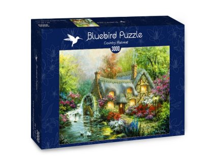 Bluebird puzzle Domček na kraji lesa 3000 dielikov