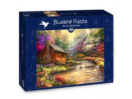 Bluebird puzzle Domček pri potoku 1000 dielikov
