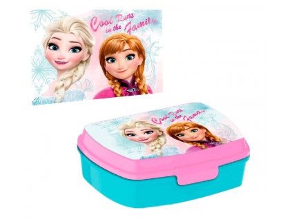 Desiatový box Frozen + uteráčik