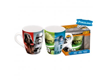 Stor porcelánový hrnček Star Wars 335 ml