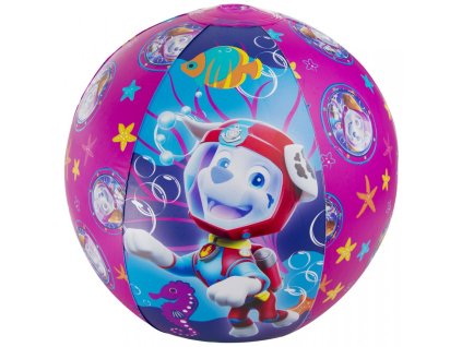 Sambro Plážová lopta Paw Patrol - Sea Patrol ružová