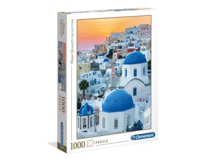 Clementoni puzzle Santorini 1000 dielikov