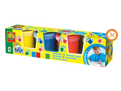 SES Creative - Moje prvé prstové farby set 4 x 145 ml