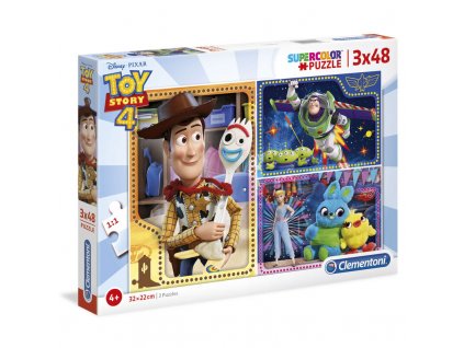 Clementoni puzzle Toy Story 4 sada 3 x 48 dielikov