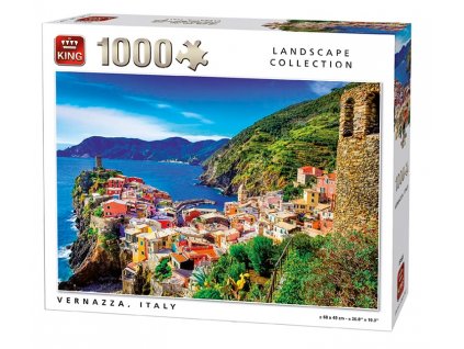 King puzzle Vernazza 1000 dielikov