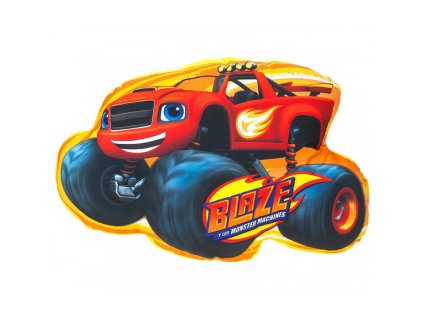 Kids Licensing detský vankúšik Blaze žltý 40 x 28 cm