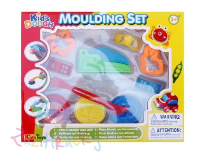 Kids DOUGH - Moulding Set 10 kusov