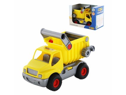 Wader Auto ConsTruck Sklápač žltý 18 cm