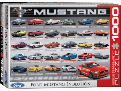Eurographics puzzle Ford Mustang Evolution 1000 dielikov