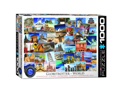 Eurographics puzzle World Globetrotter 1000 dielikov
