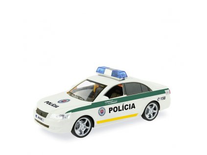 auto slovenská polícia so zvukovými efektmi