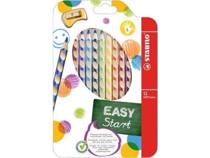 Stabilo EASYcolors farbičky sada 12 ks pre ľavákov