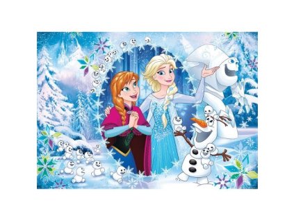 Clementoni doskové puzzle Frozen A - 15 dielikov