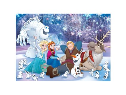 Clementoni doskové puzzle Frozen B - 15 dielikov