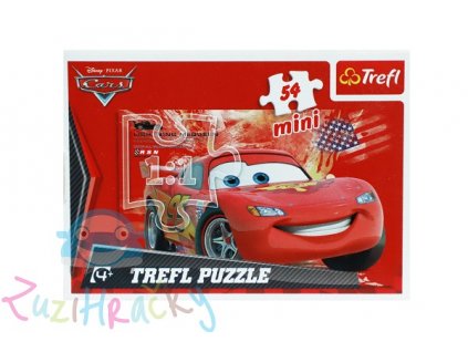 Trefl mini puzzle McQueen 54 dielikov