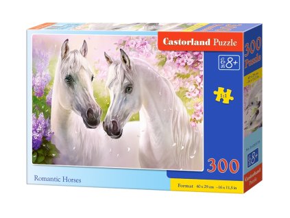 Castorland puzzle Romantické kone 300 dielikov