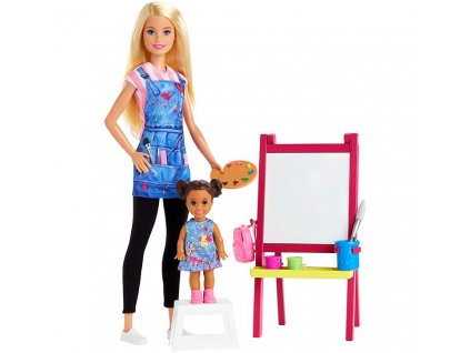 Mattel Barbie Povolania - Učiteľka maľovania