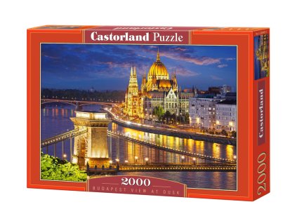 Puzzle Budapešť 2000 dielikov