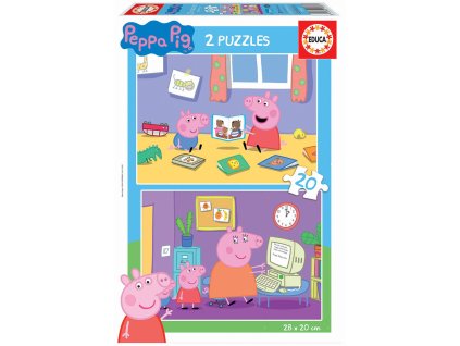 Educa puzzle Peppa Pig 2x20 dielikov