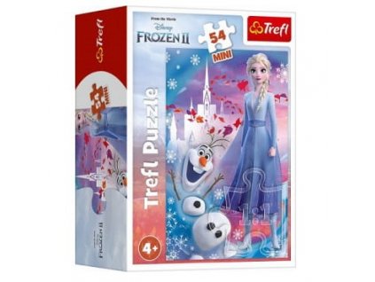 Trefl mini puzzle Frozen II. Elsa 54 dielikov