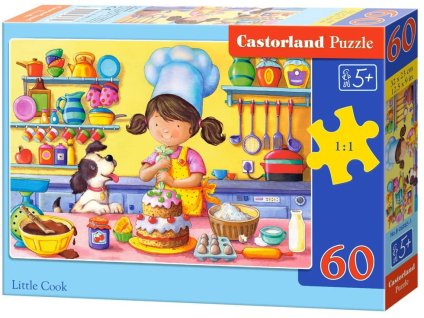 Castorland detské puzzle Malá Kuchárka 60 dielikov