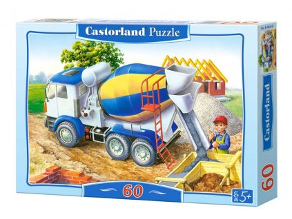 Castorland detské puzzle Stavenisko 60 dielikov