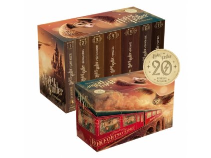 knihy harry potter box 20te vyrocie