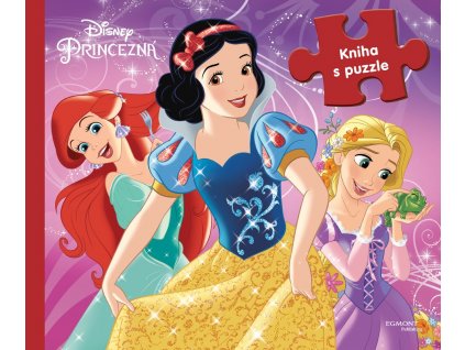 Disney - Princezná - Kniha s puzzle