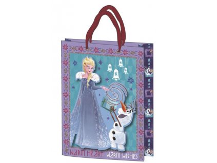 Malá darčeková taška Frozen 18 x 23 cm