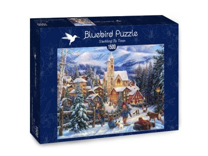 Bluebird puzzle Sánkovačka 1500 dielikov