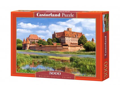 Castorland puzzle Hrad Malbork 3000 dielikov