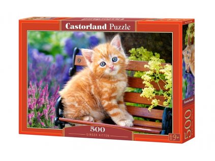 Castorland puzzle Ryšavé Mačiatko 500 dielikov