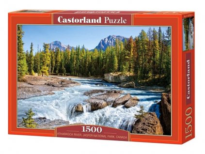 Castorland puzzle Rieka Athabasca - 1500 dielikov