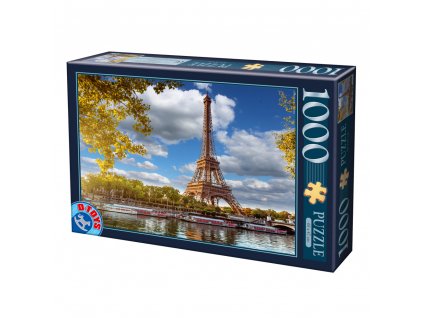 D-Toys puzzle Eiffelova veža v Paríži 1000 dielikov