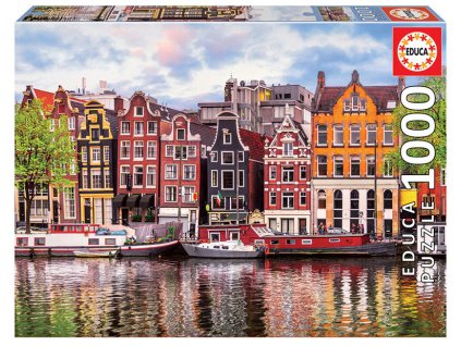 Educa puzzle Domy v Amsterdame 1000 dielikov