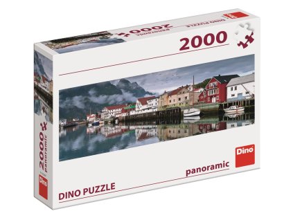 Dino puzzle Rybárska dedina (panoráma) 2000 dielikov