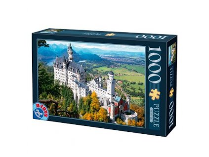 D-Toys puzzle Neuschwanstein 1000 dielikov