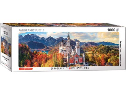 Eurographics puzzle Neuschwanstein na jeseň 1000 dielikov