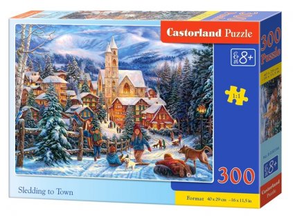 Castorland puzzle Sánkovačka 300 dielikov