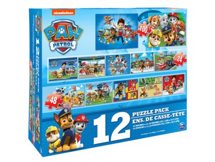 Spin Master puzzle Paw Patrol 12v1 sada