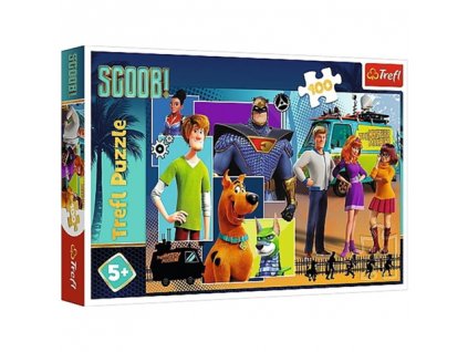 Trefl puzzle Scooby Doo a priatelia 100 dielikov