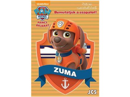 Pracovný zošit Predstavujeme tím - Zuma (s nálepkami)