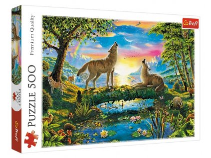 Trefl puzzle Vlci 500 dielikov